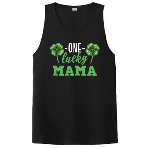 Mothers Day For Mom One Lucky Mama St Patricks Day Gift PosiCharge Competitor Tank