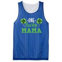 Mothers Day For Mom One Lucky Mama St Patricks Day Gift Mesh Reversible Basketball Jersey Tank