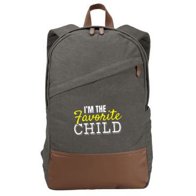 Mom Dads Favorite Cotton Canvas Backpack