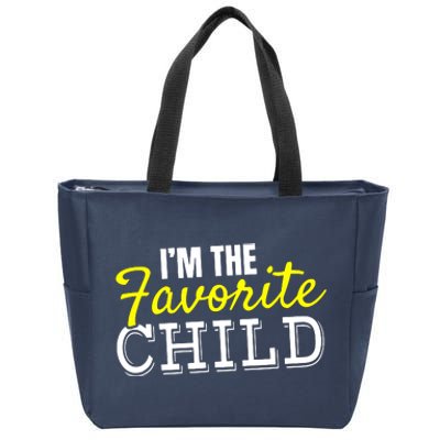 Mom Dads Favorite Zip Tote Bag