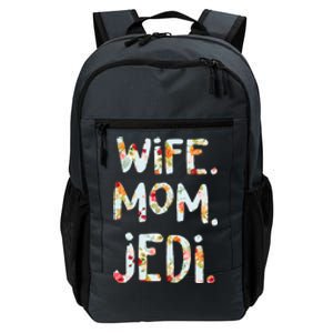 Mothers Day Flower Floral Wife Mom Jedi Daily Commute Backpack