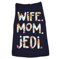 Mothers Day Flower Floral Wife Mom Jedi Doggie Tank