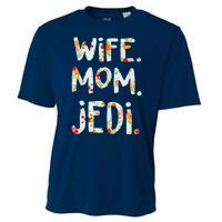 Mothers Day Flower Floral Wife Mom Jedi Cooling Performance Crew T-Shirt