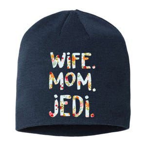 Mothers Day Flower Floral Wife Mom Jedi Sustainable Beanie