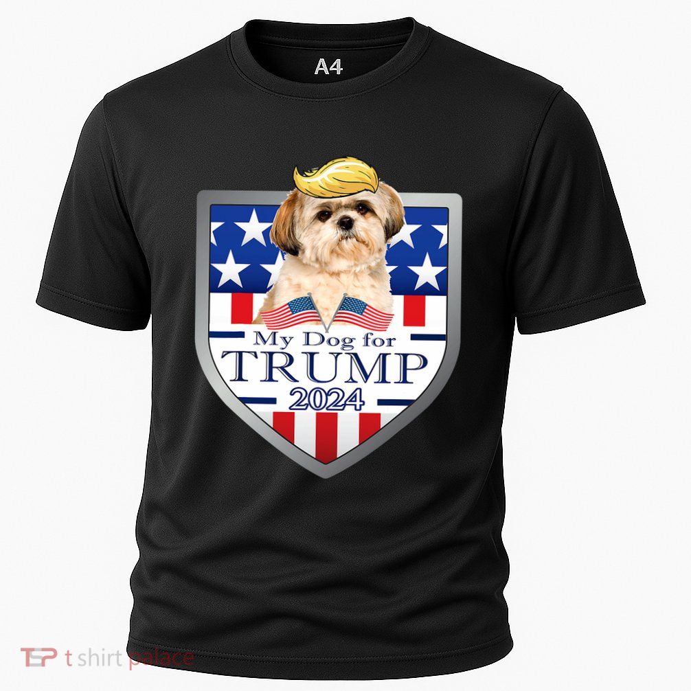 My Dog For Trump 2024 Shih Tzu Performance Shirt