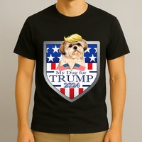 My Dog For Trump 2024 Shih Tzu T-Shirt