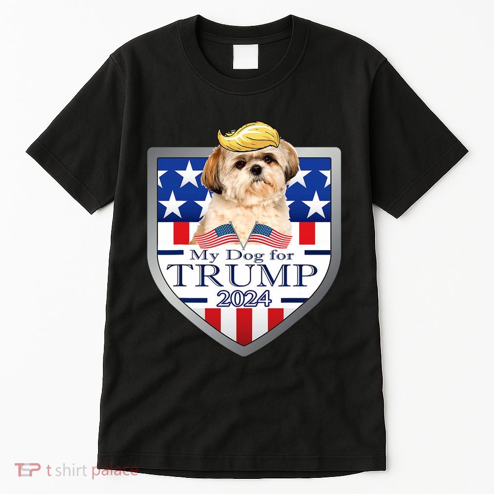 My Dog For Trump 2024 Shih Tzu Tall T-Shirt