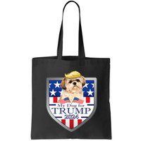 My Dog For Trump 2024 Shih Tzu Bag