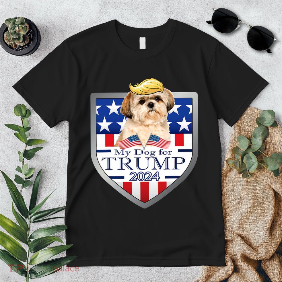 My Dog For Trump 2024 Shih Tzu Premium T-Shirt