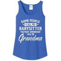 Mothers Day Funny Gift Sitter Grandma Meaningful Gift Ladies Essential Tank