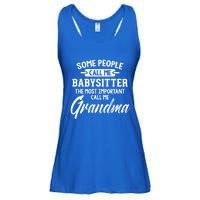 Mothers Day Funny Gift Sitter Grandma Meaningful Gift Ladies Essential Flowy Tank