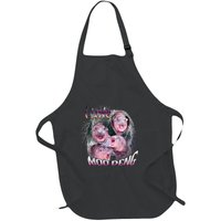 Moo Dang Funny Dwarf Baby Hippo In The Zoo Full-Length Apron With Pockets