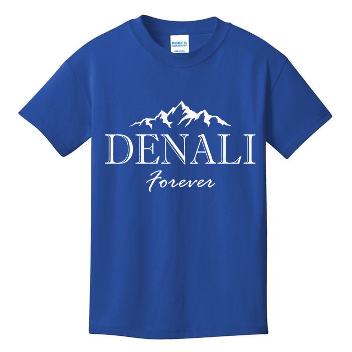 Mount Denali Forever National Park Alaska  Kids T-Shirt