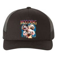 Moo Deng Funny Moodeng Baby Pygmy Hippo Cute Zoo Bootleg Yupoong Adult 5-Panel Trucker Hat