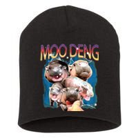 Moo Deng Funny Moodeng Baby Pygmy Hippo Cute Zoo Bootleg Short Acrylic Beanie