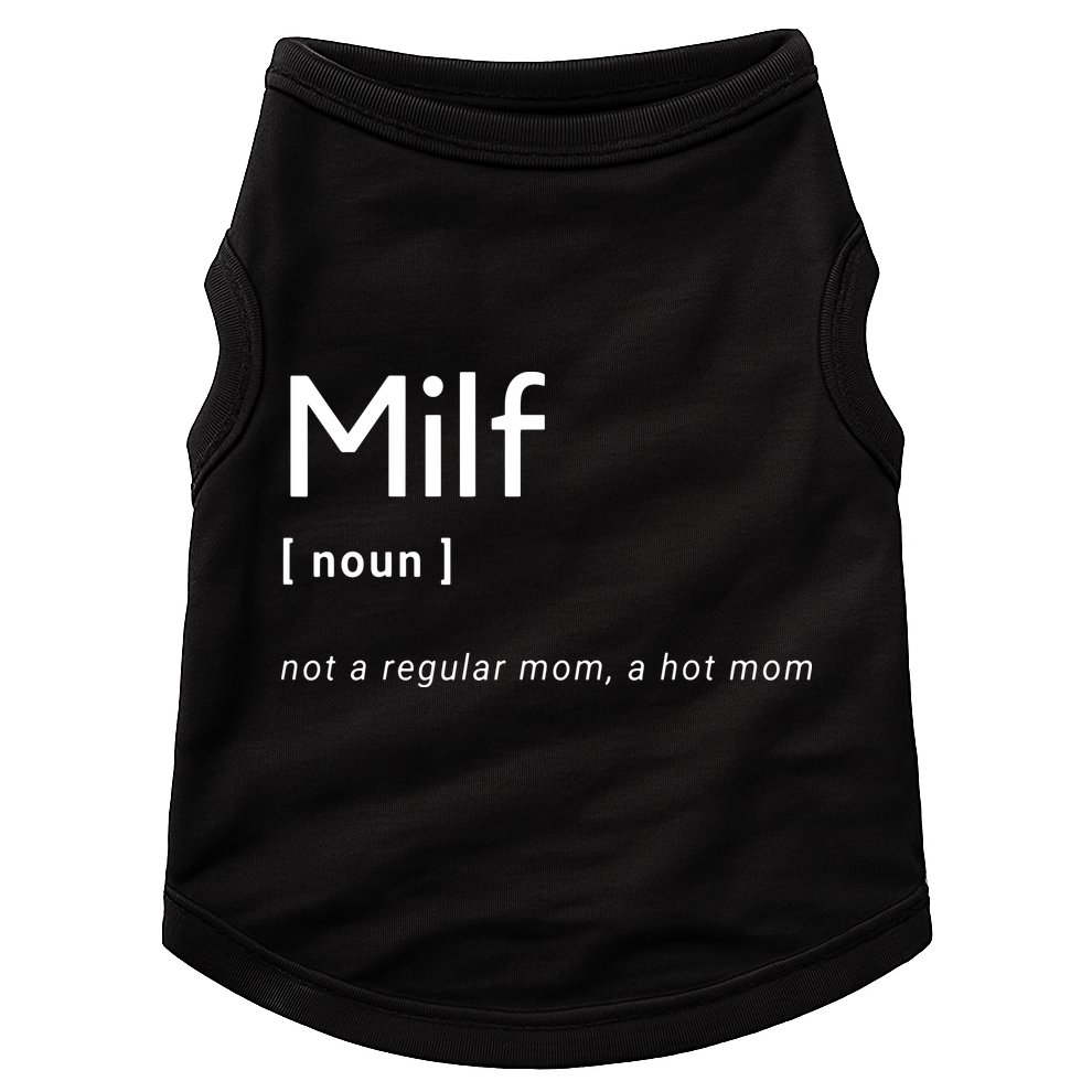 Milf Definition Fit Hot Mom Milf For Mother's Day Funny Doggie Tank