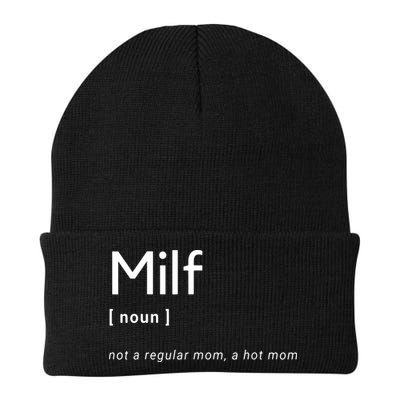 Milf Definition Fit Hot Mom Milf For Mother's Day Funny Beanie