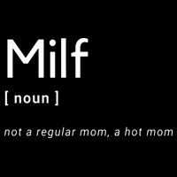 Milf Definition Fit Hot Mom Milf For Mother's Day Funny Flatbill Hat