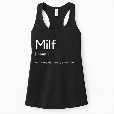 Milf Definition Fit Hot Mom Milf For Mother's Day Funny Womens Tank Top