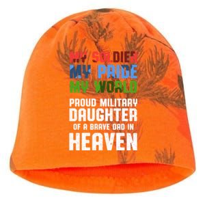 Military Daughter Freedom Memorial Day Gift Kati - Camo Knit Beanie