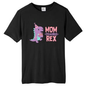 Mom Dinosaur Family Matching Birthday Girl Party Daughtrer Tall Fusion ChromaSoft Performance T-Shirt