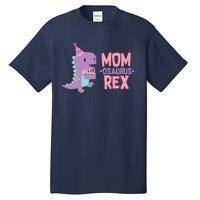 Mom Dinosaur Family Matching Birthday Girl Party Daughtrer Tall T-Shirt