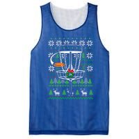 Merry Discmas Funny Gift Mesh Reversible Basketball Jersey Tank