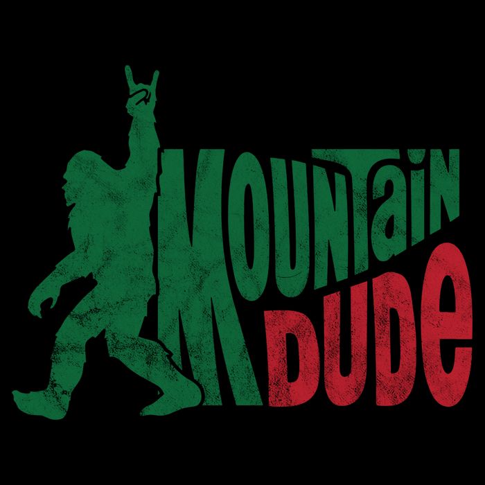 Mountain Dude Funny Bigfoot Zip Tote Bag