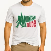 Mountain Dude Funny Bigfoot Cooling Performance Crew T-Shirt