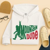 Mountain Dude Funny Bigfoot Hoodie
