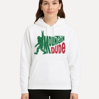 Mountain Dude Funny Bigfoot Hoodie