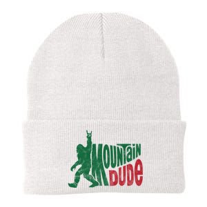 Mountain Dude Funny Bigfoot Knit Cap Winter Beanie