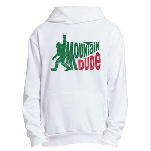 Mountain Dude Funny Bigfoot Urban Pullover Hoodie