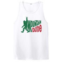 Mountain Dude Funny Bigfoot PosiCharge Competitor Tank