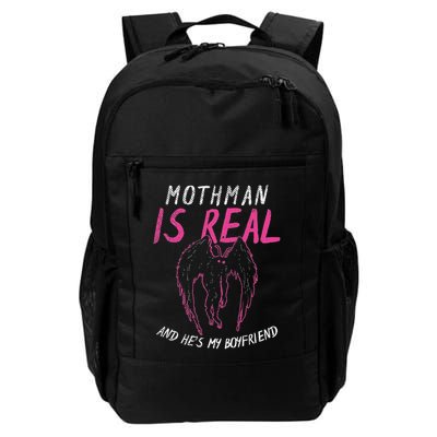 Mothman Design For Cryptid Lover Mothman Is My Boyfriend Backpack