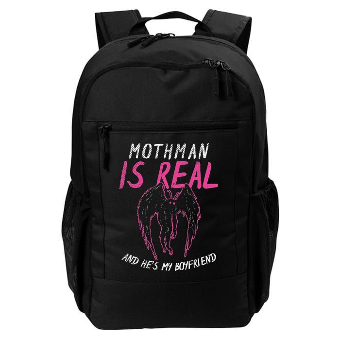 Mothman Design For Cryptid Lover Mothman Is My Boyfriend Backpack