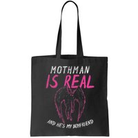 Mothman Design For Cryptid Lover Mothman Is My Boyfriend Bag