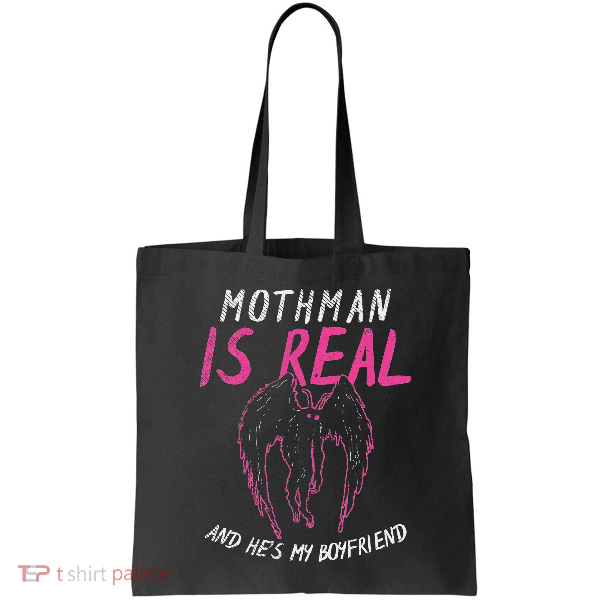 Mothman Design For Cryptid Lover Mothman Is My Boyfriend Bag