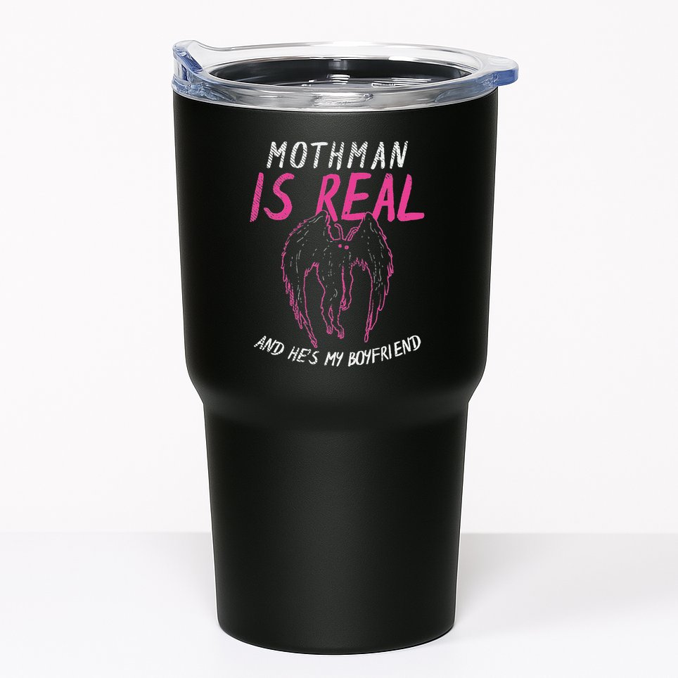 Mothman Design For Cryptid Lover Mothman Is My Boyfriend Tumbler