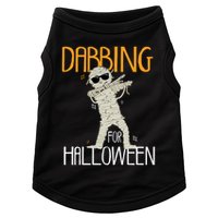 Mummy Dabbing For Halloween Doggie Tank