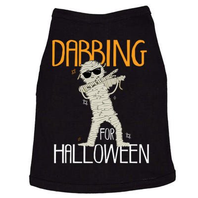 Mummy Dabbing For Halloween Doggie Tank