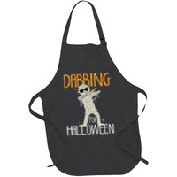 Mummy Dabbing For Halloween Apron