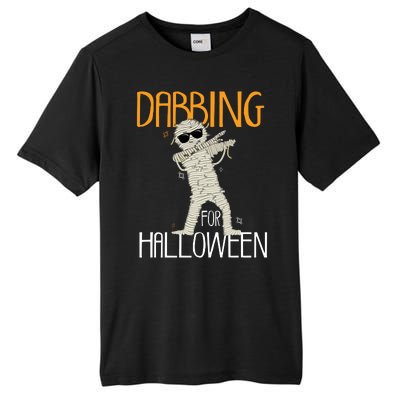 Mummy Dabbing For Halloween Tall Fusion ChromaSoft Performance T-Shirt