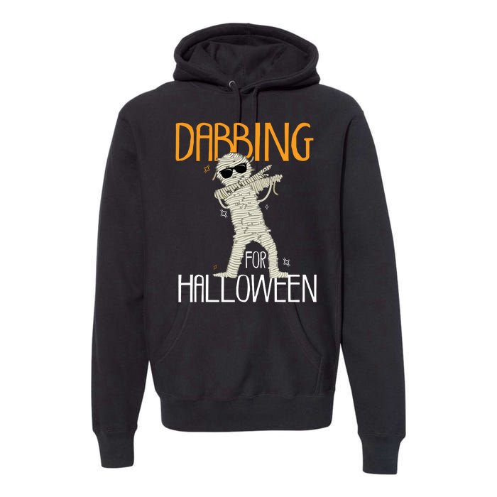 Mummy Dabbing For Halloween Premium Hoodie