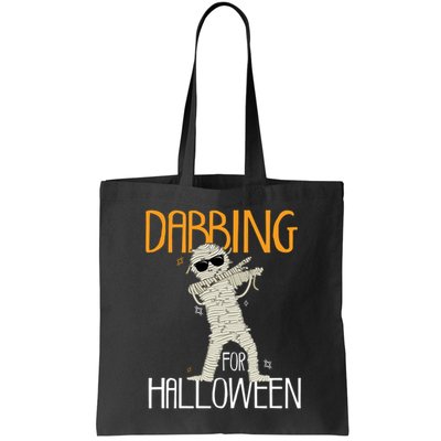 Mummy Dabbing For Halloween Bag
