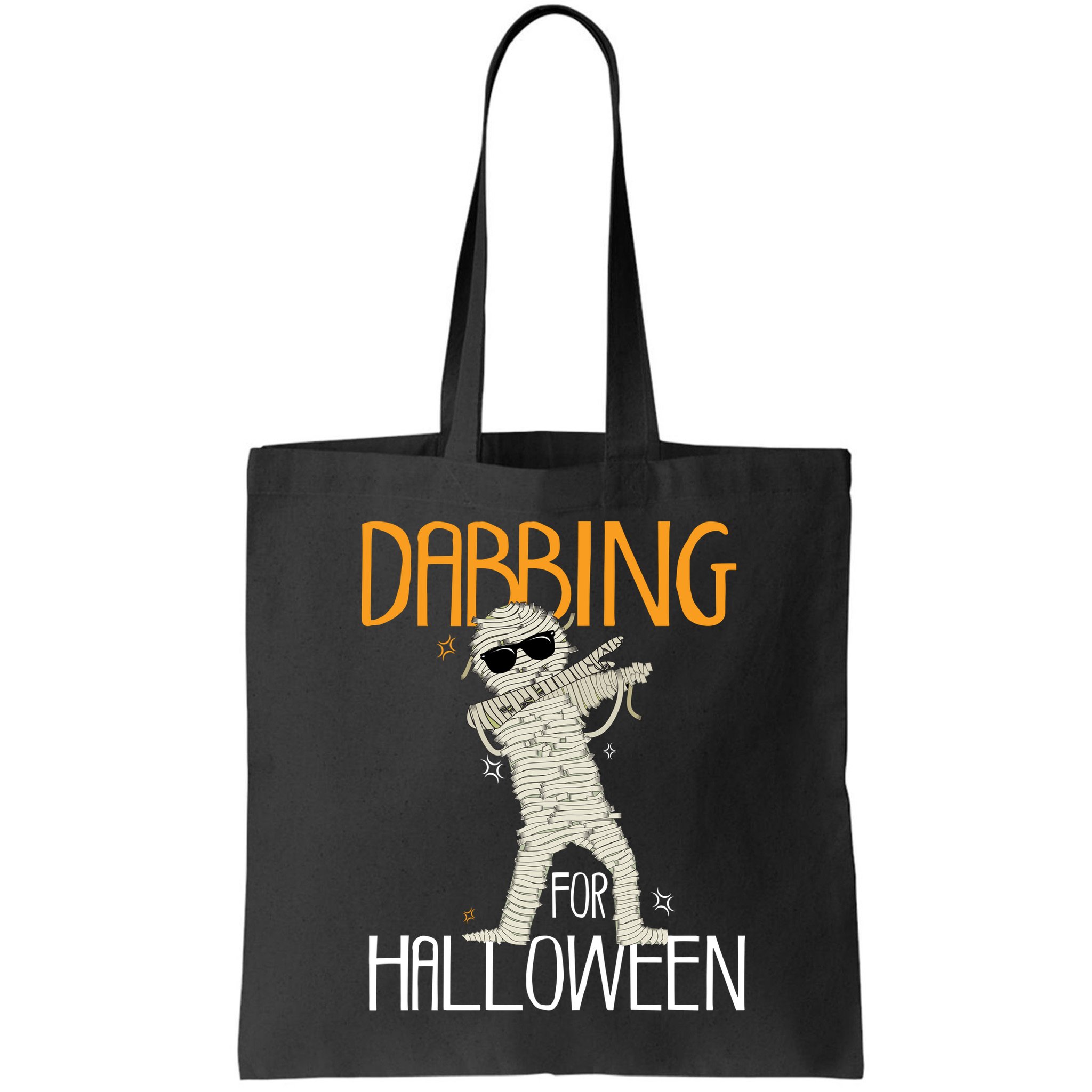 Mummy Dabbing For Halloween Bag