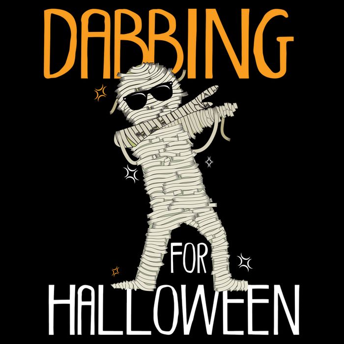 Mummy Dabbing For Halloween Womens Tank Top