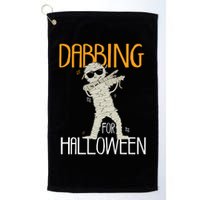 Mummy Dabbing For Halloween Golf Towel
