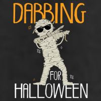 Mummy Dabbing For Halloween Golf Towel