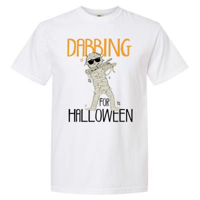 Mummy Dabbing For Halloween Garment-Dyed Heavyweight T-Shirt